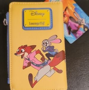 Loungefly Yellow Zootopia Character Wallet